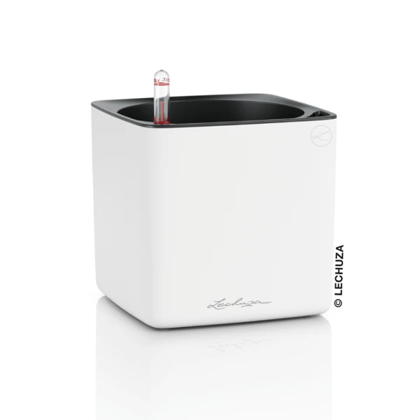 LECHUZA Cube lonček — 17 #d9d5d2